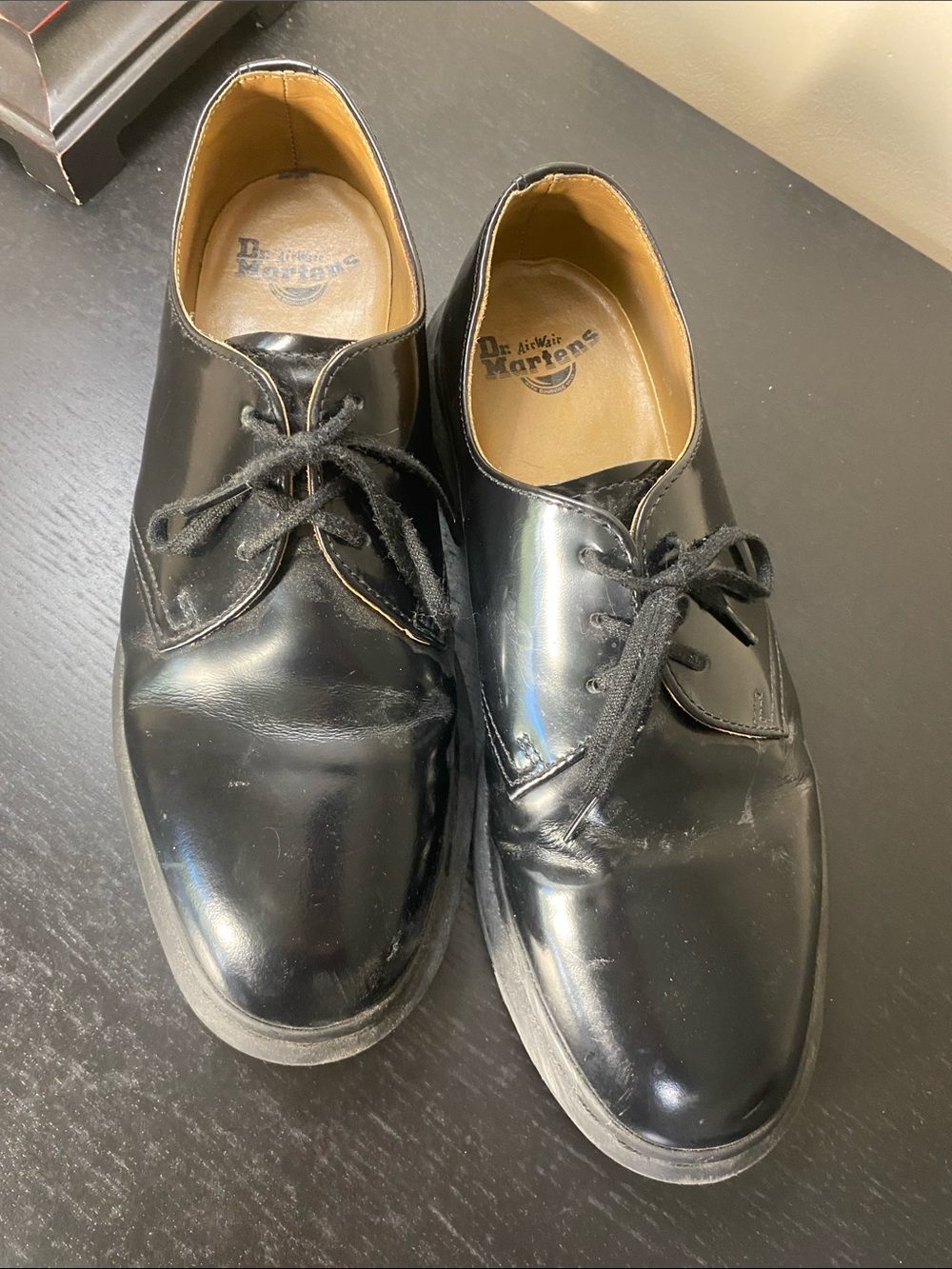 Dr Martin Archie II Smooth Leather 3 Eye Shoe Size 9 Men's